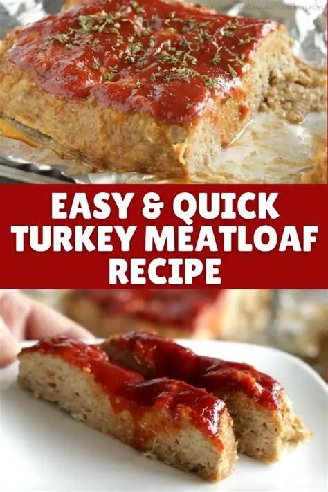 Turkey Meatloaf Recipe Quick