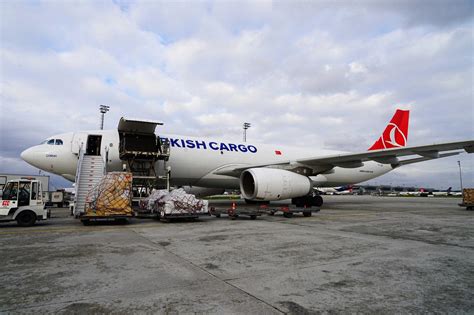 turkish air cargo shipment