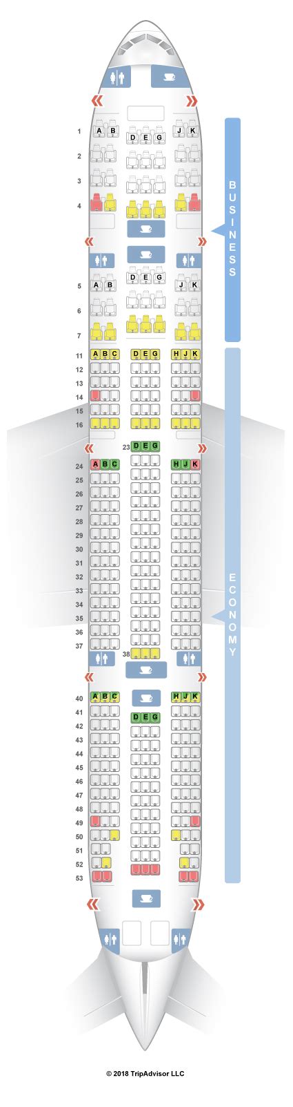 turkish airlines 77w seat map