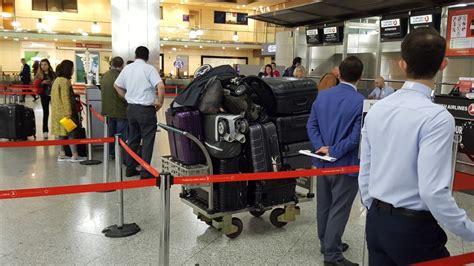 turkish airlines check in luggage