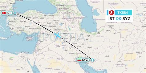 turkish airlines london to shiraz iran