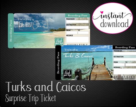 turks and caicos plane ticket