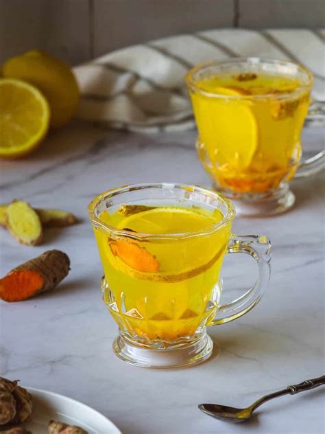 Turmeric Ginger Lemon Pepper Tea