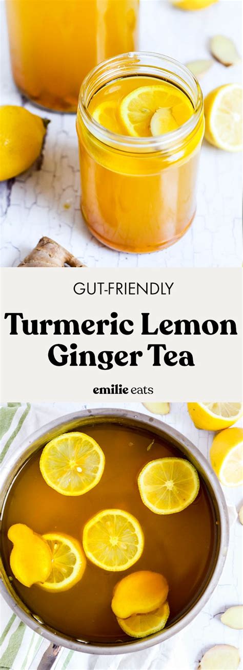 turmeric lemon ginger tea