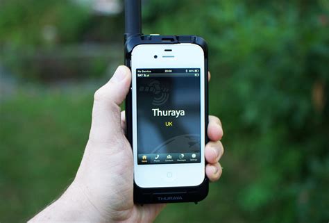 turn cell phone into satellite phone