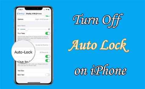 How to Turn Off Auto Lock on an iPhone 4 Steps (with Pictures)