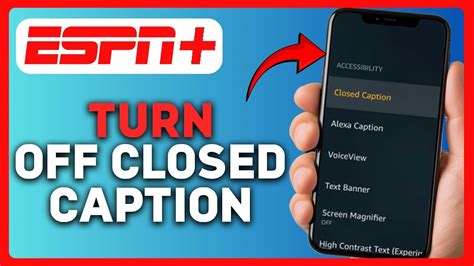 20 How To Turn Off Cc On Espn+ 01/2023 KTHN