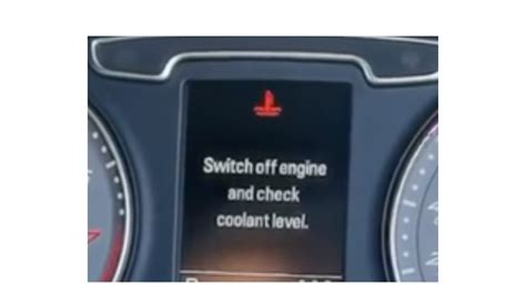Turn Off Engine Check Coolant Level Audi