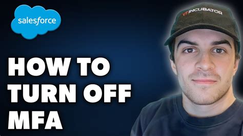 turn off mfa in salesforce