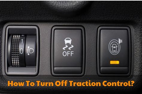 Turn Off Traction Control