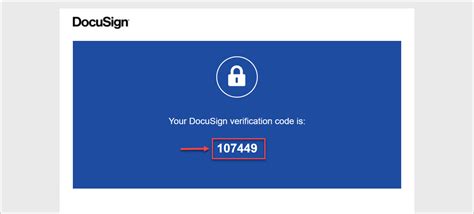 turn off verification code docusign