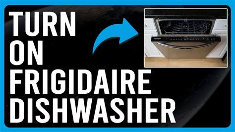 turn on dishwasher