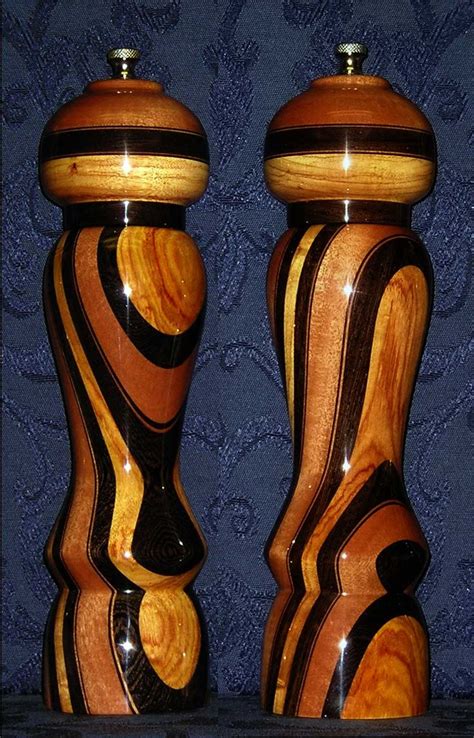 Turned Pepper Mill Designs