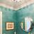 turquoise and brown bathroom ideas