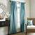 turquoise curtains for living room