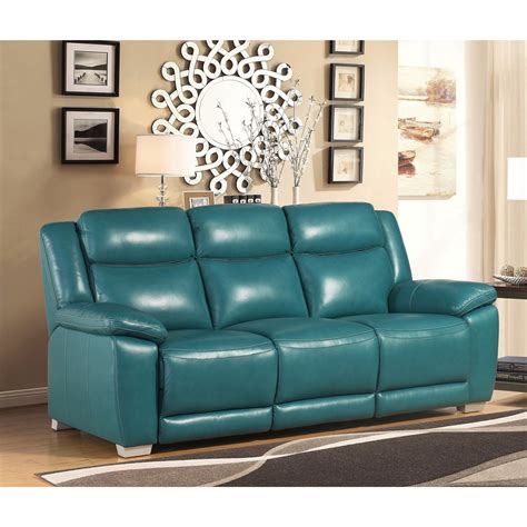 Review Of Turquoise Leather Sofa Set For Living Room
