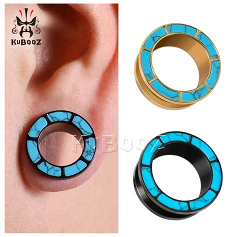 Turquoise Gauges For Ears