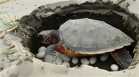 turtle laying eggs anecdote