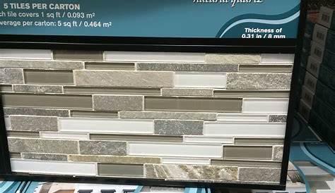 Golden select Glass and Stone Tuscan Mosaic Tile 6pc for 6 sqft