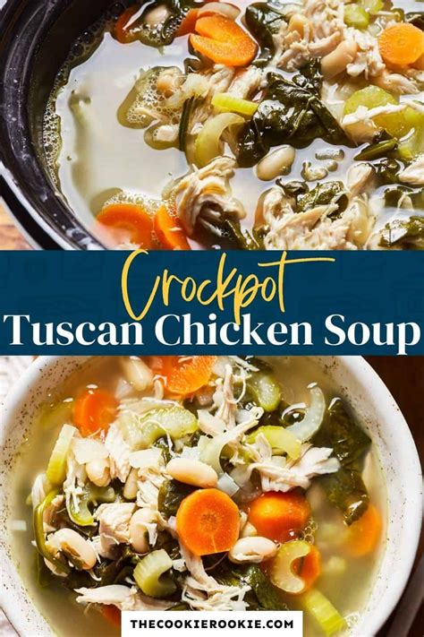tuscan chicken soup slow cooker