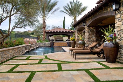 Tuscan Style Backyards