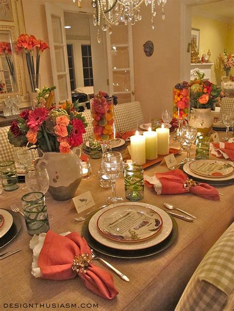 Tuscan Table Setting