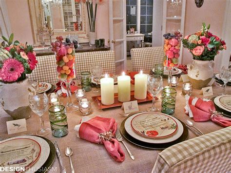 Tuscan Table Setting Ideas