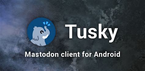 tusky mastodon app