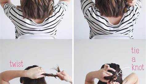 tresse cheveux mi long a faire soi même Coiffure simple