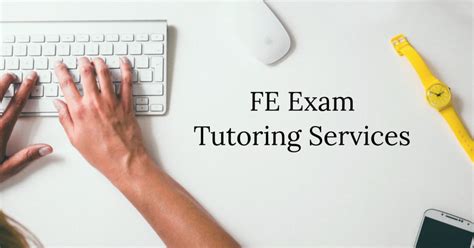 tutor for fe exam