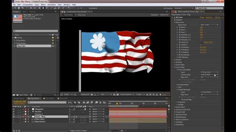 tutorial after effect flag