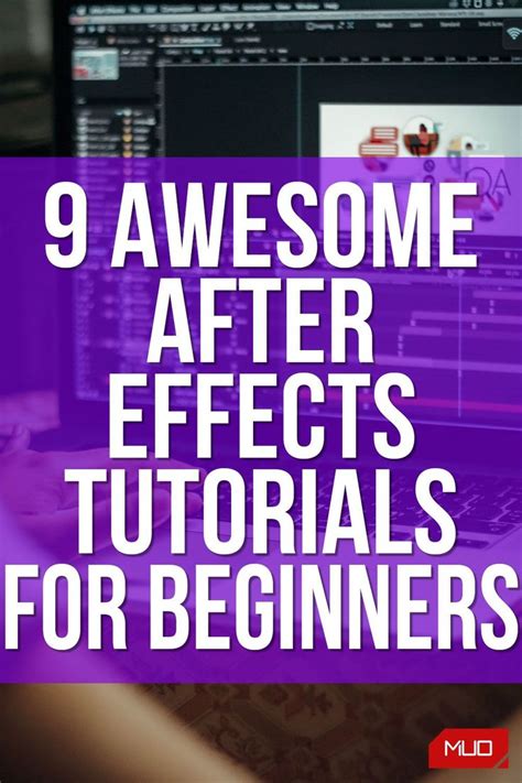 tutorial after effect for beginners