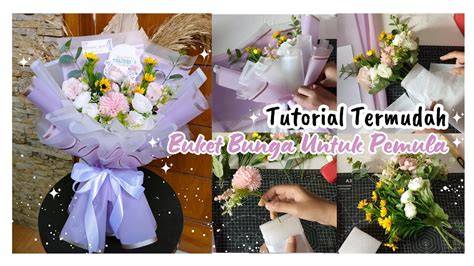 tutorial buket bunga