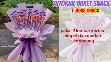tutorial buket snack