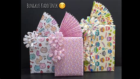 tutorial bungkus kado
