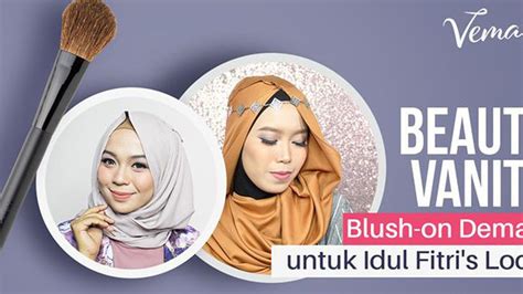 tutorial cantik aplikasikan blush on
