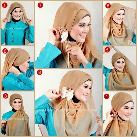 Cara Memakai Jilbab Segi Empat Tutorial Terbaru 2017