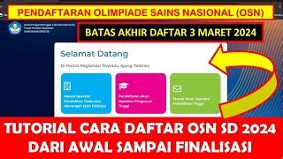 tutorial daftar osn 2023