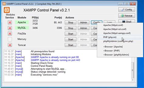 tutorial download xampp
