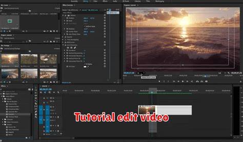 tutorial edit video