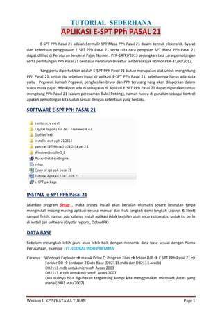 tutorial espt pph 21