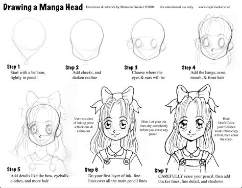 tutorial gambar anime