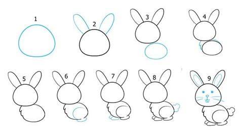 tutorial gambar kelinci