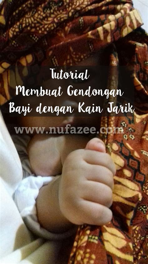 tutorial gendongan jarik