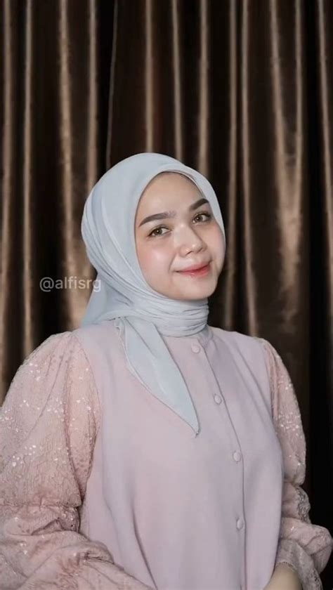 tutorial hijab segi empat ala selebgram