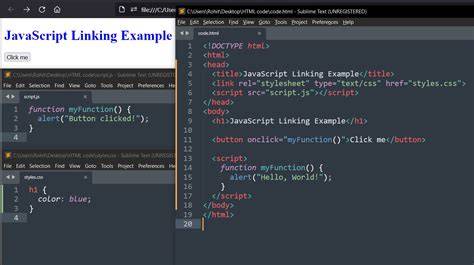 tutorial javascript css html
