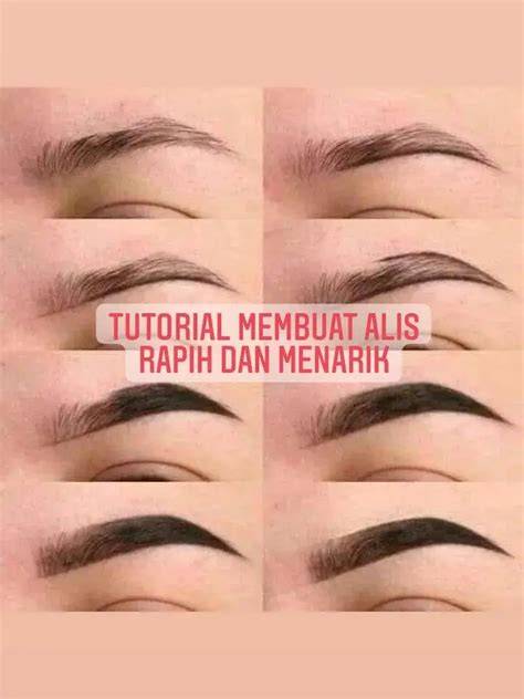 tutorial membuat alis