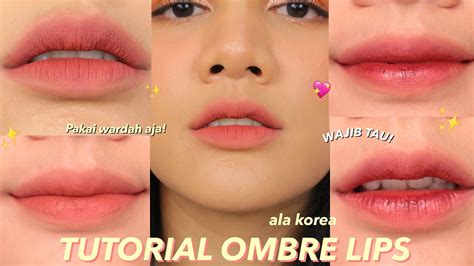 tutorial ombre lips
