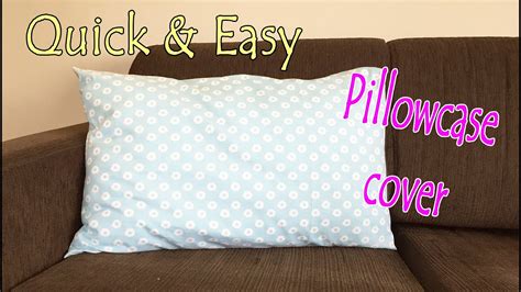 Tutorial On How To Make A Pillow Case