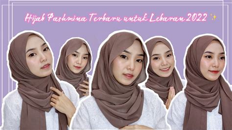 tutorial pashmina simple formal kerja